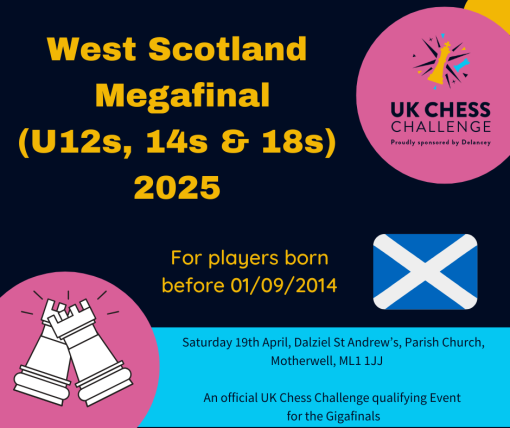 Delancey UK Chess Challenge West Scotland Megafinal 2025